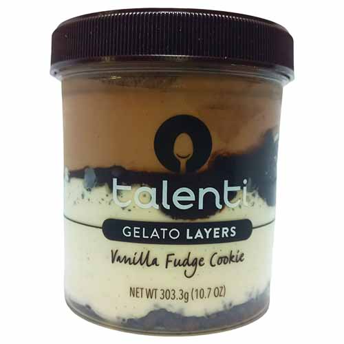 Talenti Gelato Layers Vanilla Fudge Cookie 303.3g