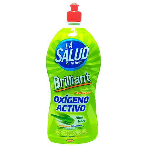Limpiador Multiusos Oxígeno Activo Sin Lejía La Salud Brilliant 1500 Ml